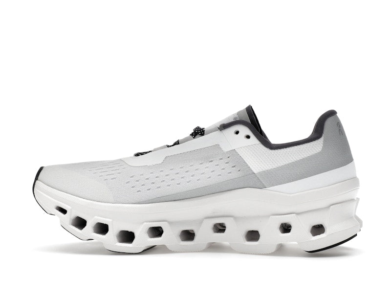 On Running Cloudmonster White Black (Women's)