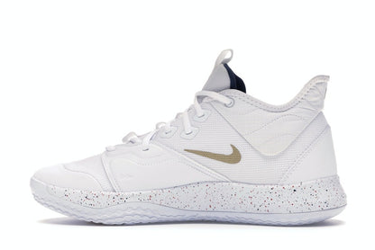 Nike PG 3 White Gold Navy