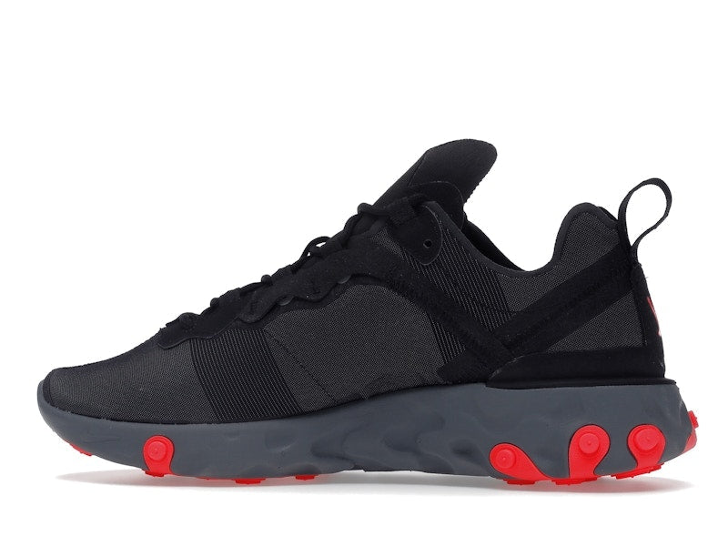 Nike React Element 55 Black Solar Red (Women's)