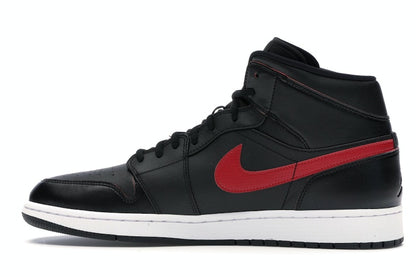 Jordan 1 Retro Mid Black Team Red