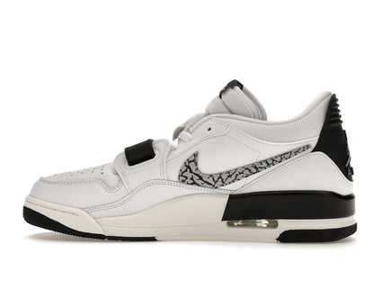 Jordan Legacy 312 Low White Black Elephant Swoosh