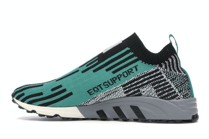 adidas EQT Support Sock Core Black Sub Green
