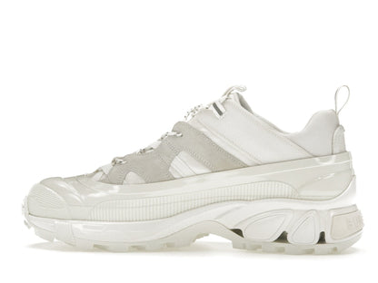 Burberry Arthur White Suede