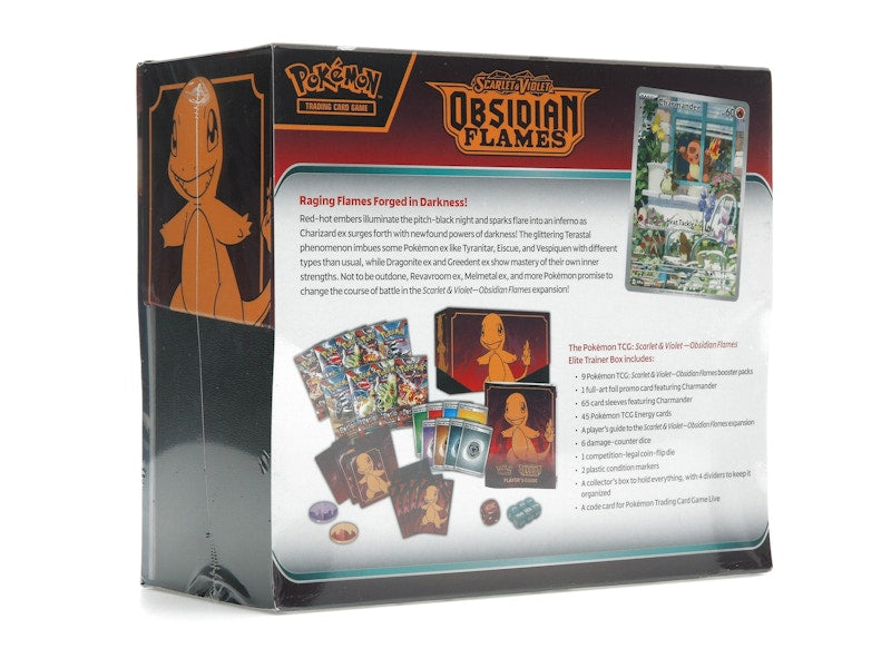 Pokémon TCG Scarlet & Violet Obsidian Flames Elite Trainer Box