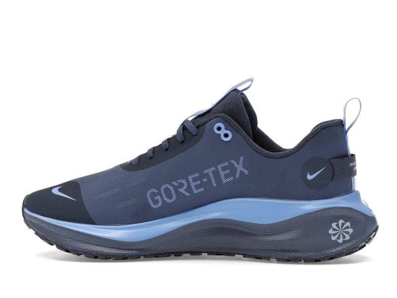 Nike React Infinity Run 4 Gore-Tex Thunder Blue Diffused Blue Royal Pulse Metallic Red Bronze (Women's)