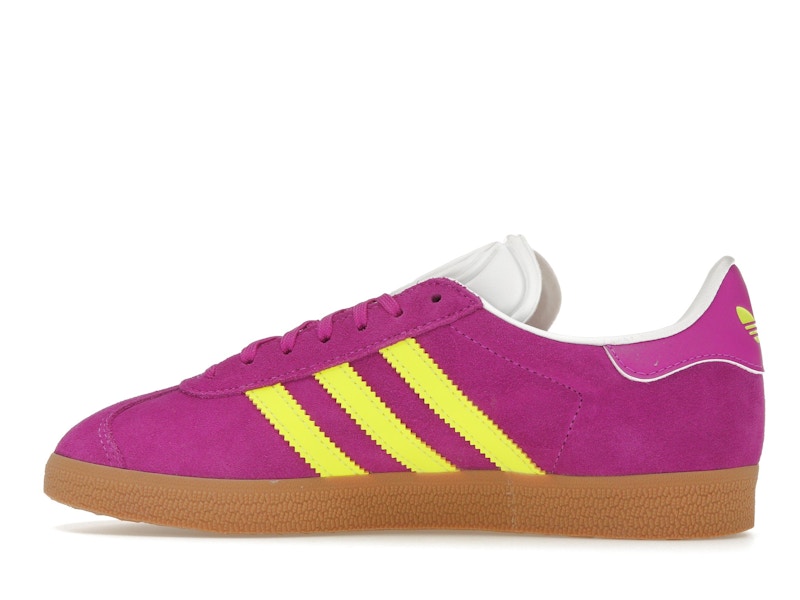 adidas Gazelle Purple Burst Solar Yellow (Women's)