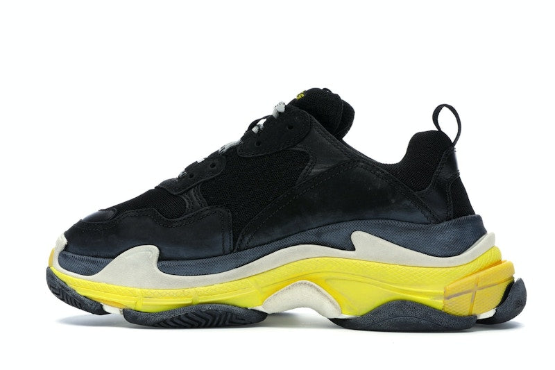 Balenciaga Triple S Black Yellow (Women's)