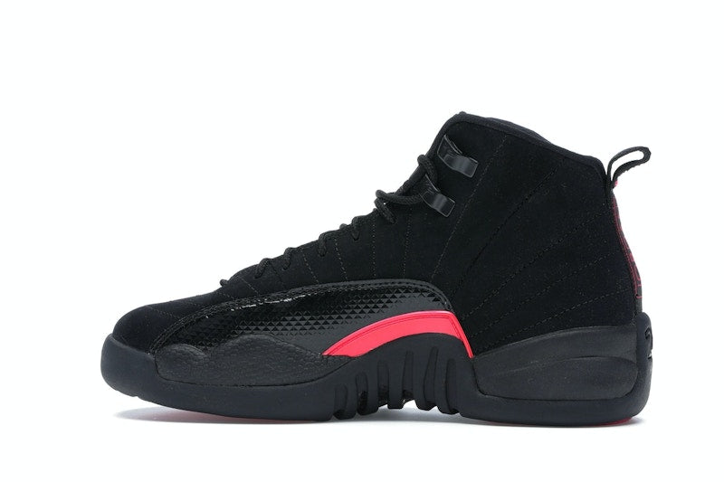 Jordan 12 Retro Black Rush Pink (GS)