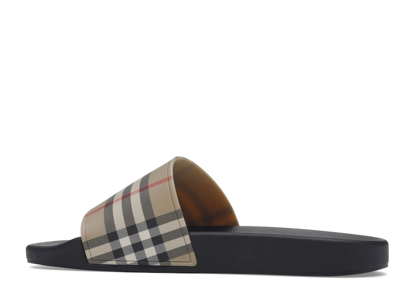 Burberry Vintage Check Slides Archive Beige
