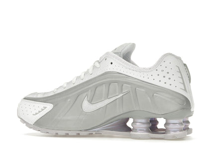 Nike Shox R4 White Metallic Platinum Barely Grape (Women's)