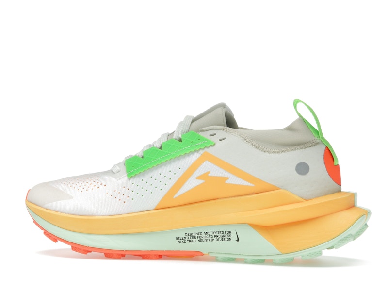 Nike ZoomX Zegama 2 Summit White Laser Orange Total Orange Black