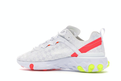 Nike React Element 55 White Crimson Volt