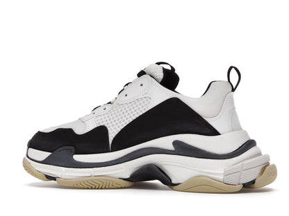 Balenciaga Triple S White Black