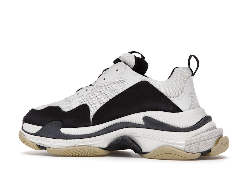 Balenciaga Triple S White Black