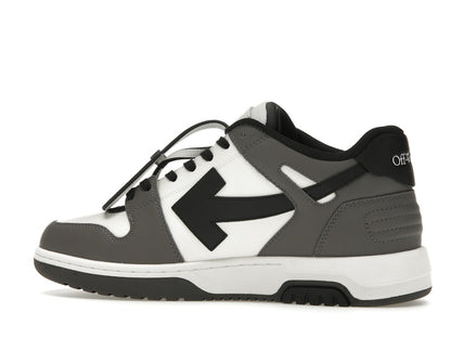 OFF-WHITE Out Of Office OOO Low Tops Dark Gray Black