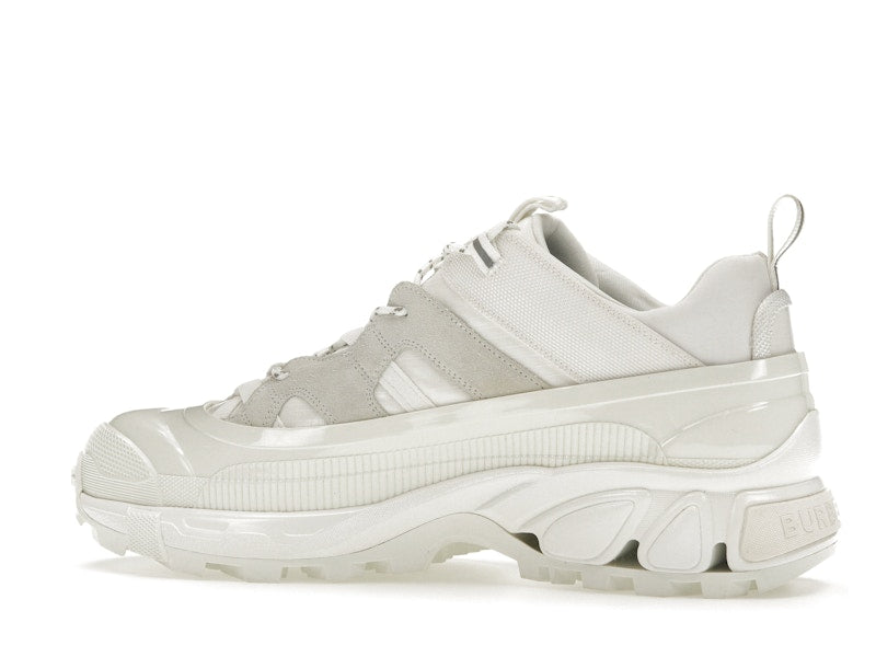 Burberry Arthur White Suede