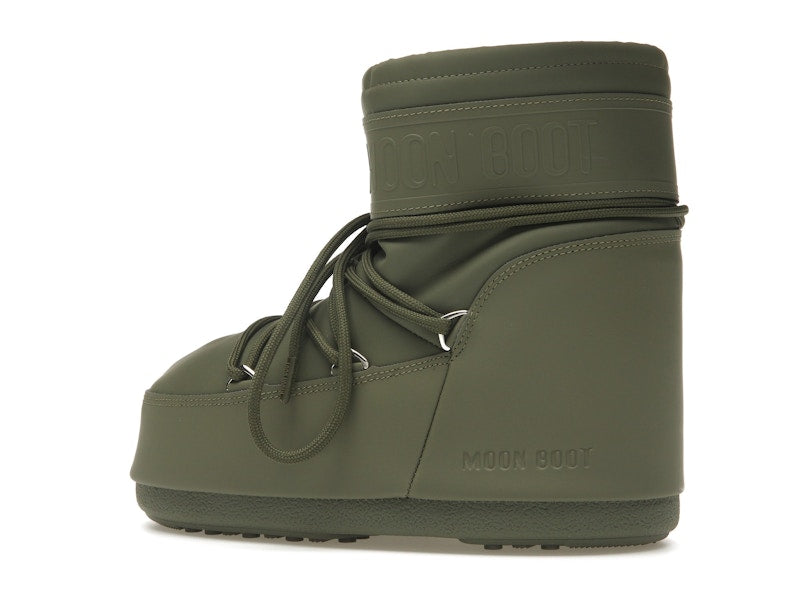 Moon Boot Icon Rubber Low Boot Khaki