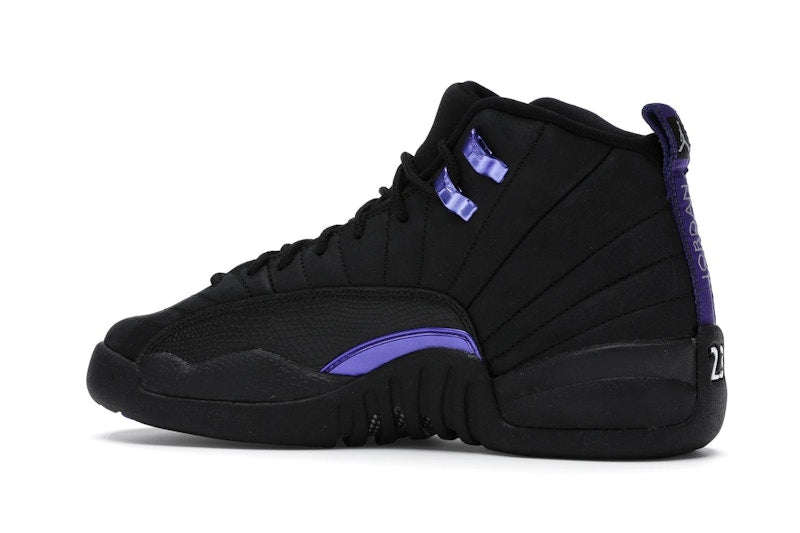 Jordan 12 Retro Black Dark Concord (GS)