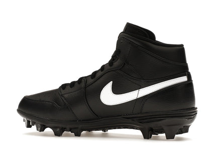 Jordan 1 Mid TD Cleat Black White