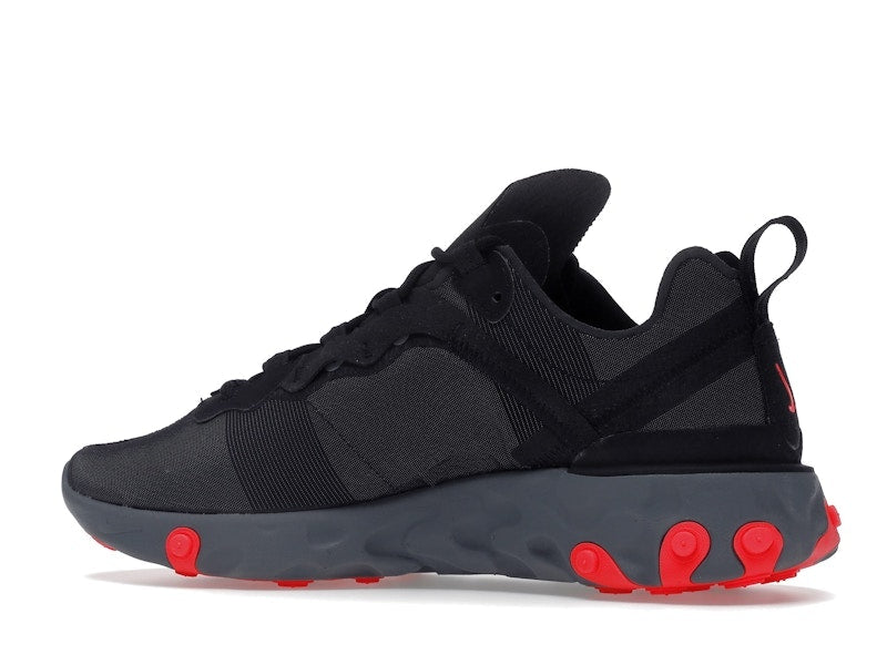 Nike React Element 55 Black Solar Red (Women's)
