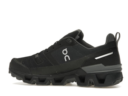 On Running Cloudwander Waterproof Black Eclipse
