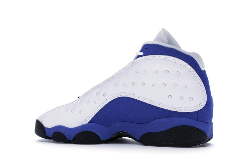 Jordan 13 Retro White Hyper Royal Black (GS)