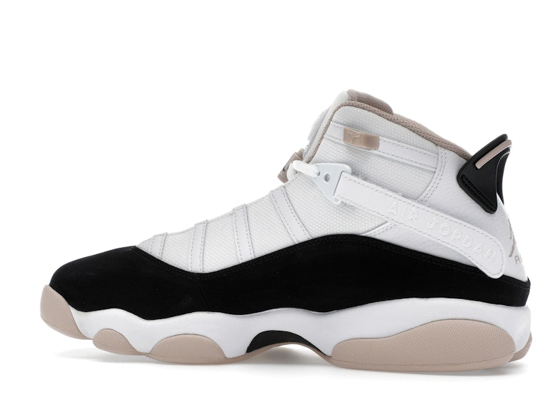 Jordan 6 Rings White Fossil Stone Black