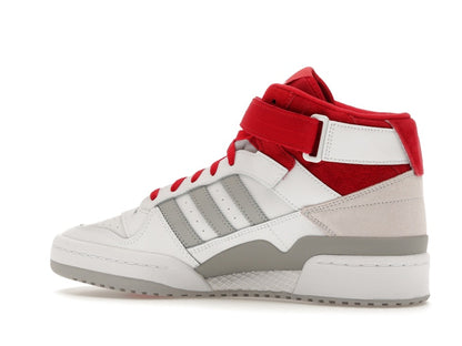 adidas Forum Mid White Red Grey