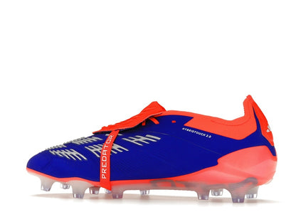 adidas Predator Elite Foldover Tongue FG Lucid Blue Solar Red