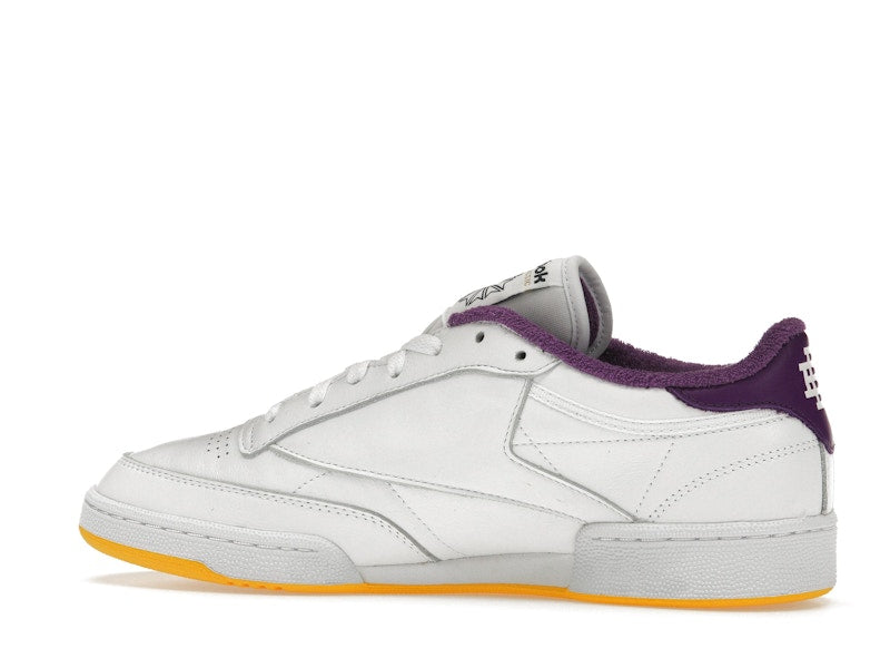 Reebok Club C 85 Eric Emanuel White Purple Yellow