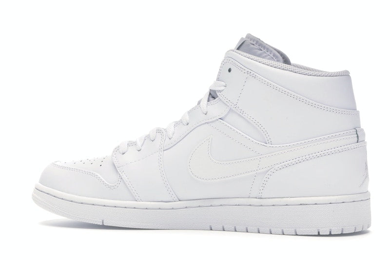 Jordan 1 Mid White/Pure Platinum