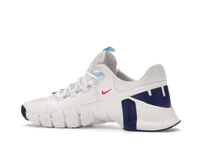 Nike Free Metcon 5 White Aquarius Blue