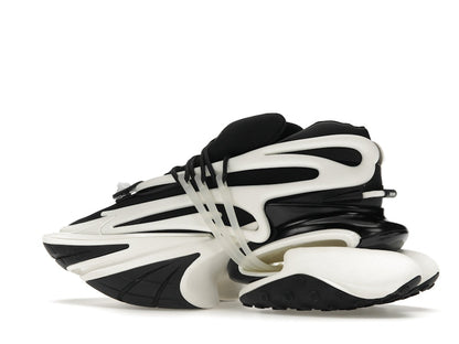 Balmain Unicorn Low-Top Black White