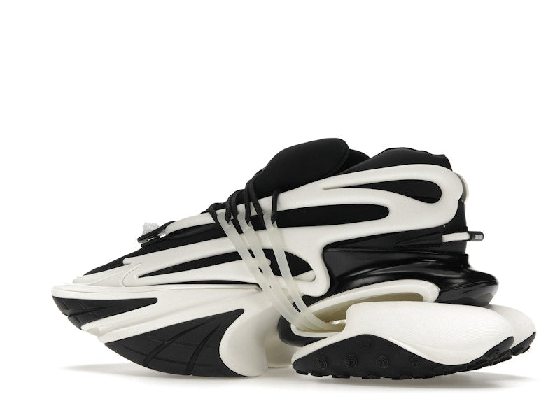Balmain Unicorn Low-Top Black White