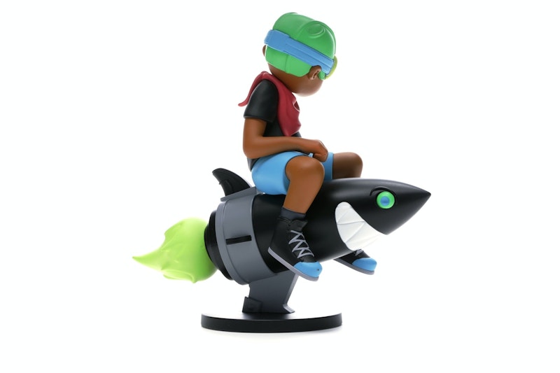 Hebru Brantley x Billionaire Boys Club x Bait Beyond The Beyond Fly Boy Figure 9 Inches Black/Multi