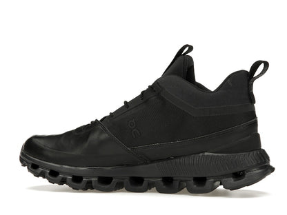 On Running Cloud Hi Waterproof Black