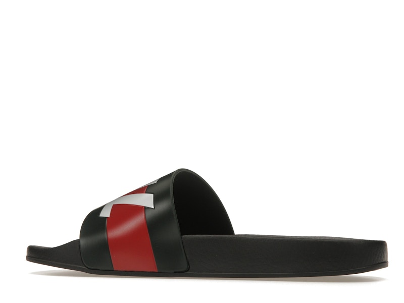 Palace x Gucci Logo Web Slide Sandal Black