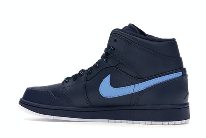Jordan 1 Retro Mid Obsidian University Blue