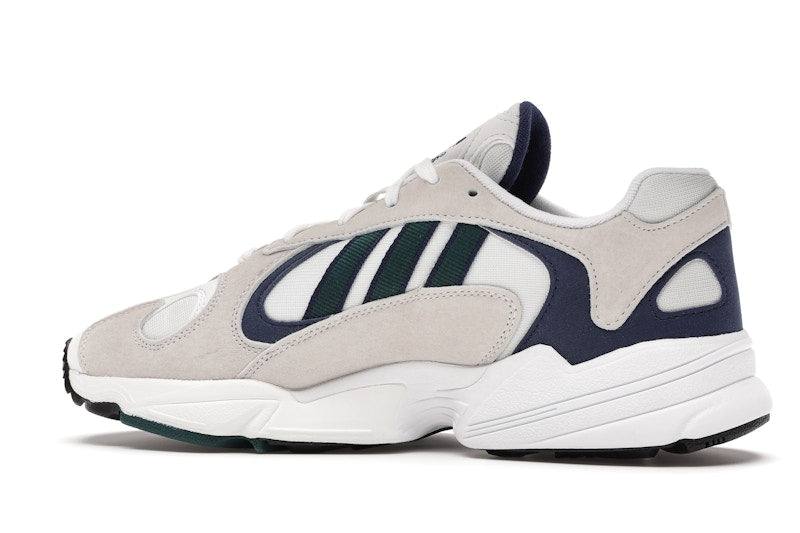 adidas Yung-1 White Noble Green Dark Blue
