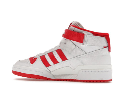 adidas Forum Mid Cloud White Vivid Red