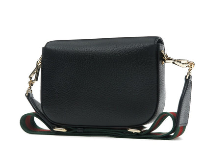 Gucci x adidas Horsebit 1955 Shoulder Bag Black/White