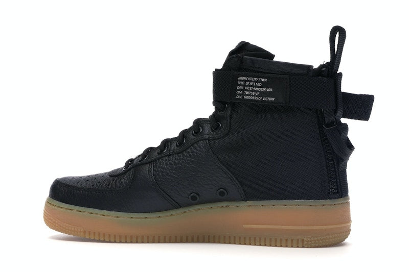 Nike SF Air Force 1 Mid Black Gum