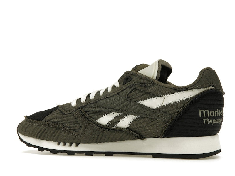 Reebok Classic Leather Pump Market Army Green