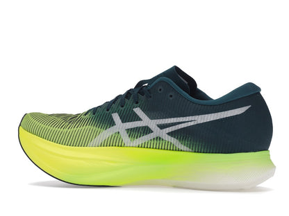 ASICS Metaspeed Sky+ Velvet Pine Safety Yellow