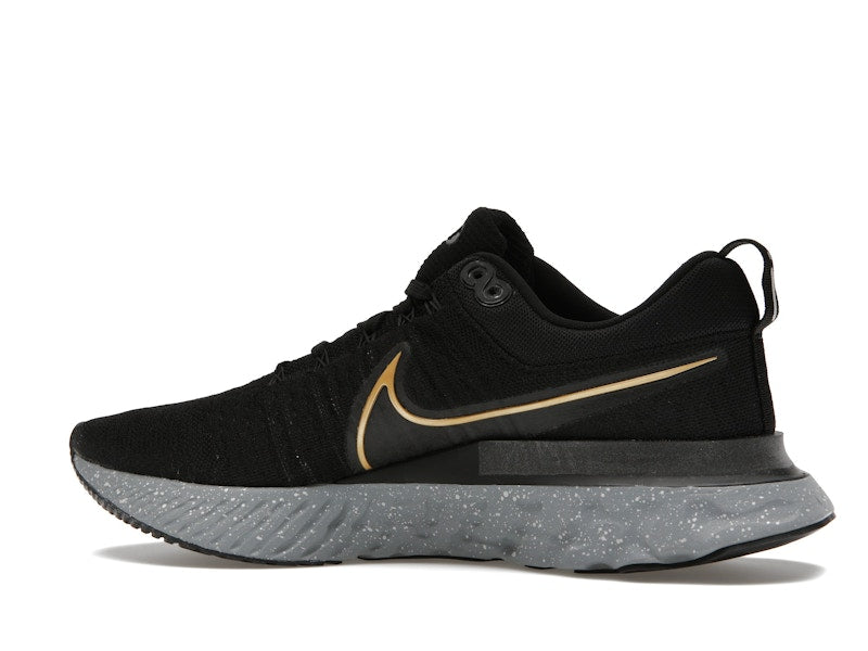 Nike React Infinity Run Flyknit 2 Black Gold