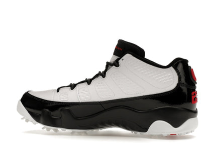 Jordan 9 Retro Low Golf White Black True Red