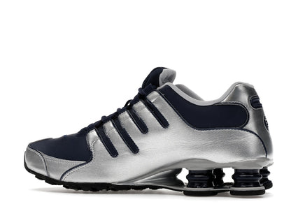 Nike Shox NZ Midnight Navy Metallic Silver
