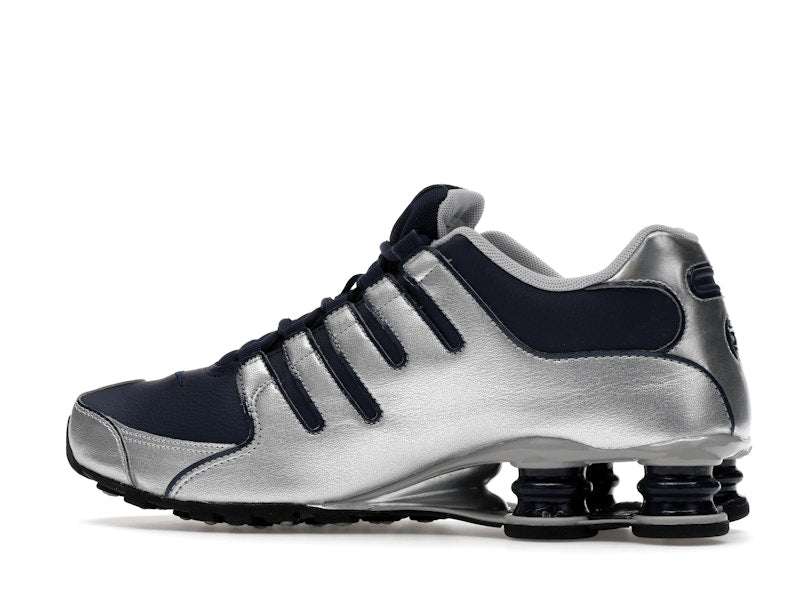 Nike Shox NZ Midnight Navy Metallic Silver