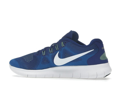 Nike Free Rn 2017 Deep Royal Blue White-Soar