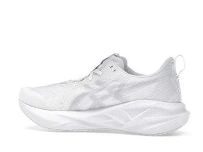 ASICS Novablast 5 White Piedmont Grey